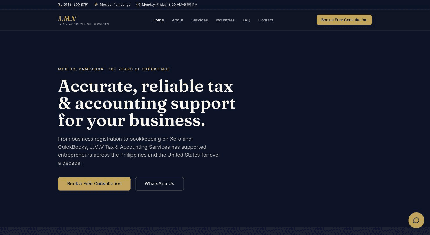 J.M.V Tax & Accounting Services